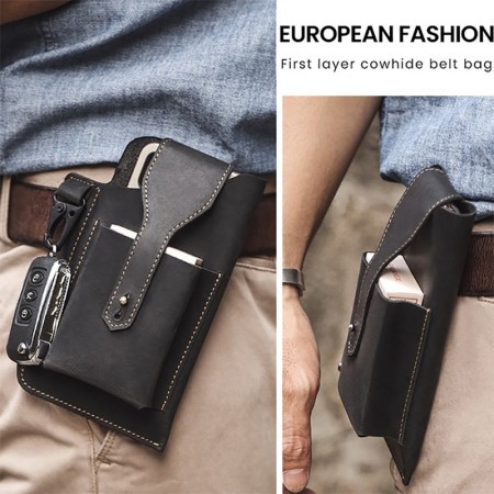 Retro Men's Belt Waist Bag