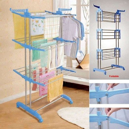 Three Layer Clothes Rack