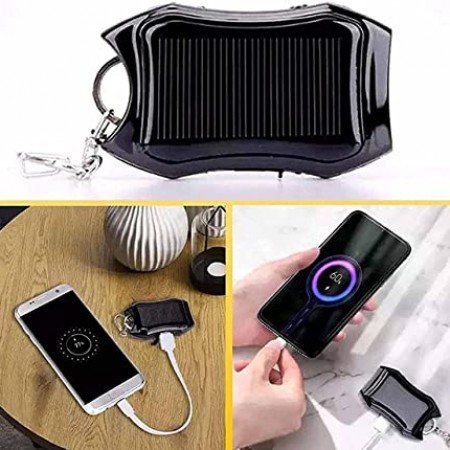 1200mAH Solar Keychain, Energy Saving Solar Charger, Mobile Power Supply, Battery Power Bank For Cellphone