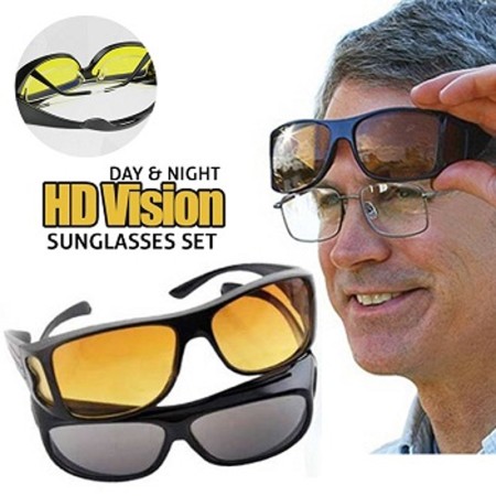 2 in 1 HD Night Vision Sunglasses