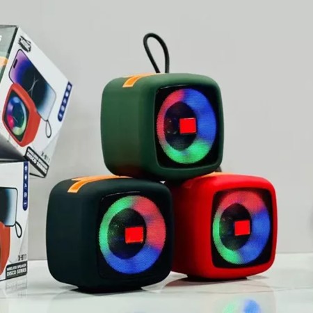 X-911 Wireless Portable Rechargeable Mini Disco Speaker