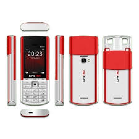 BS500 Button Phone with Earbud White Color