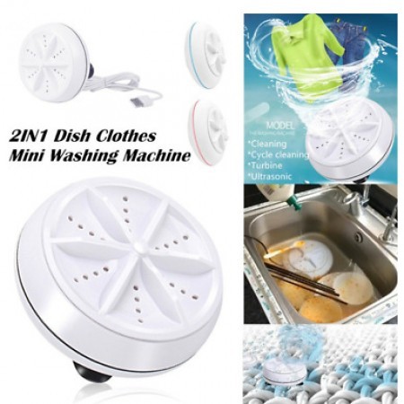 Portable Mini Washing Machine Ultrasonic Turbine