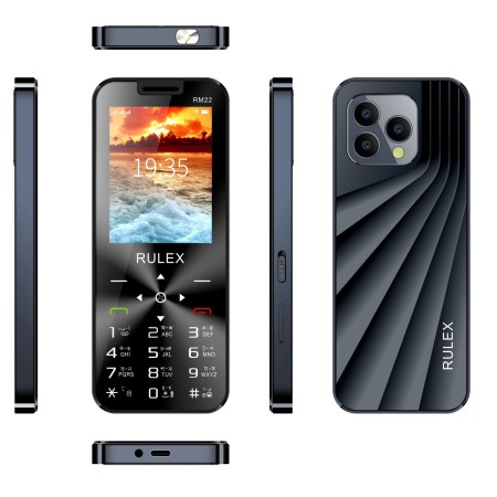 RULEX R22 Pro Max Feature Phone Black Color