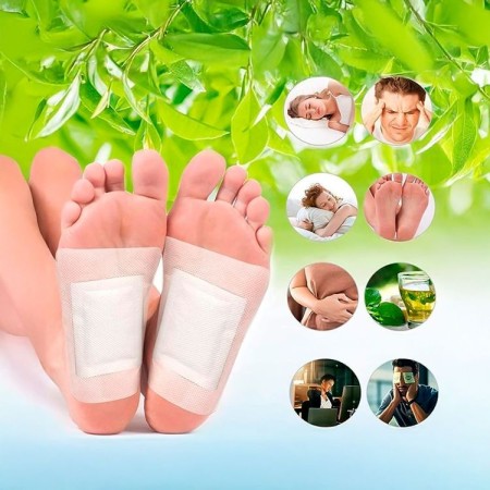 6 packet Kinoki Detox Foot Pads White (Original) Full Course