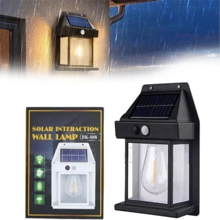 3 PCS Solar Interaction Wall Lamp
