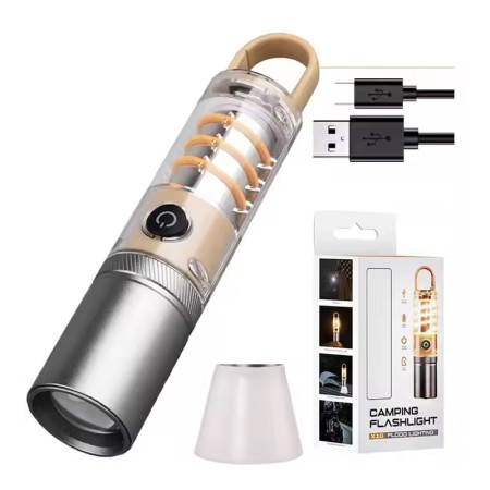 Multifunctional Waterproof LED Camping Torch Light