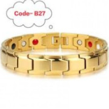VN Titanium Gloden Bracelet B-27
