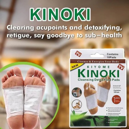 packet Kinoki Detox Foot Pads White (Original)