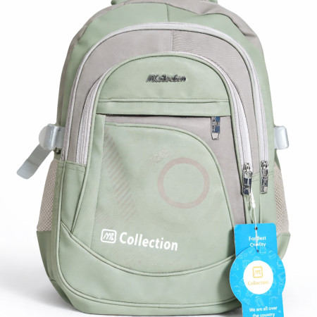 Unisex Waterproof School Backpack – Lightweight (Sage Green)