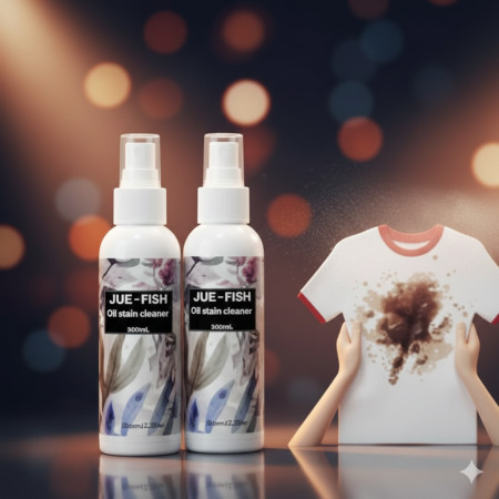 (2 pcs) JUE-FISH OIL stain cleaner