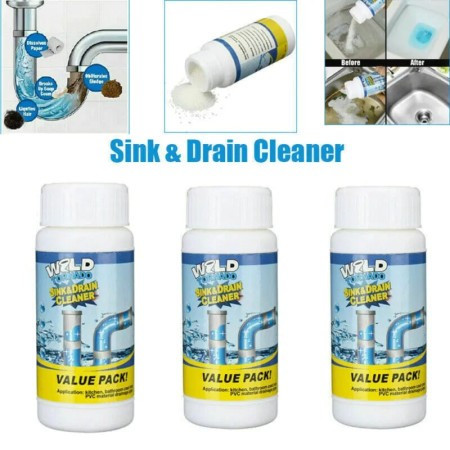 (4PCS) Powerful sink and drain cleaner (ডেলিভারি চার্জ সম্পূর্ণ ফ্রি)