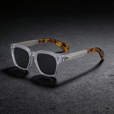 Moscot Premium sunglass 98394 - C8 Transparency Silver Gray