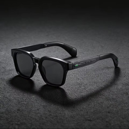 Moscot Premium sunglass 98394 - Black Frame Black Lens