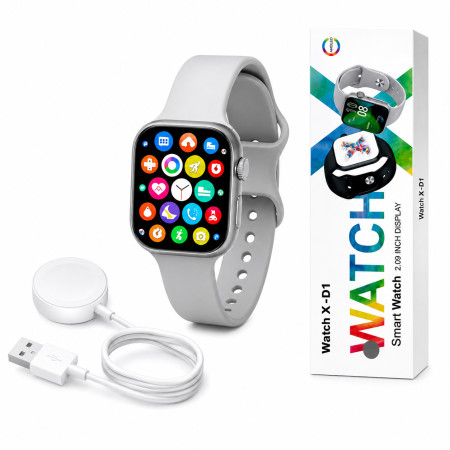 Watch X-D1 Smart Watch - Silver