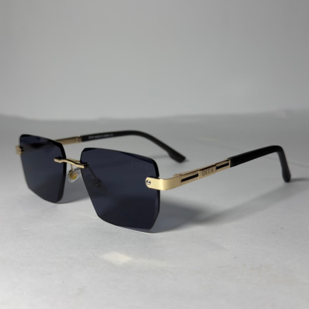 Dita Premium Quality  Rimless Sunglasses - Golden Black