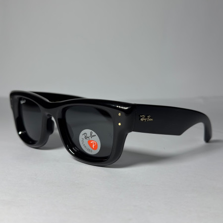 Ray-Ban Polarized Classic Bold Black Sunglasses