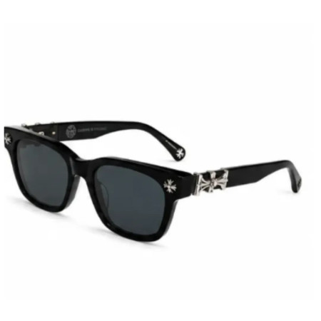 New Chrome Hearts Unisex Sunglasses Silver Balck